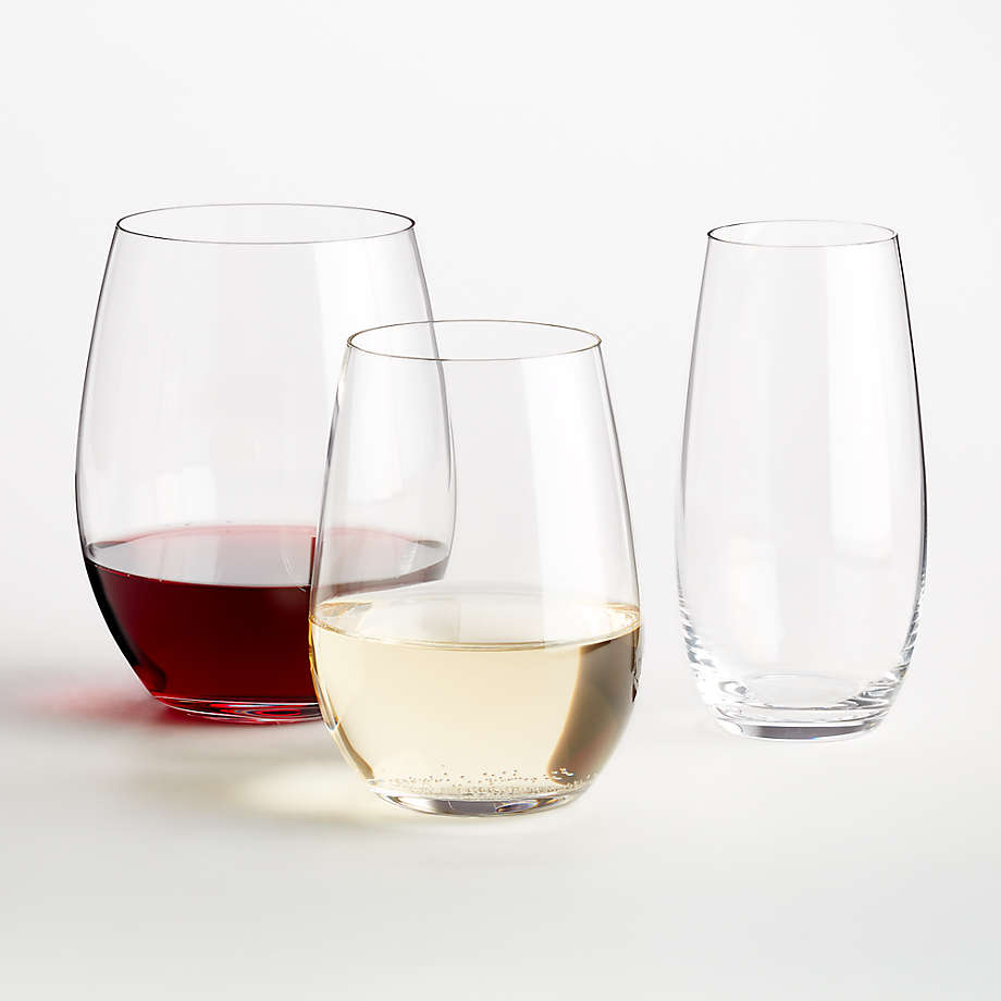 Riedel O Stemless Cabernet/Merlot Wine Glasses, Set of 2
