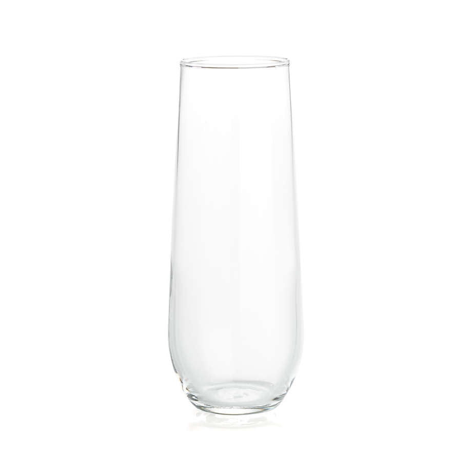 Aspen 9-Oz. Stemless Flute Glass