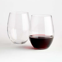 Thumbnail for Riedel O Stemless Cabernet/Merlot Wine Glasses, Set of 2