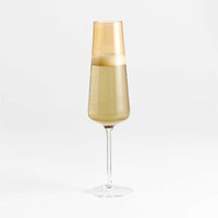 Thumbnail for Ingrid Amber Champagne Glass