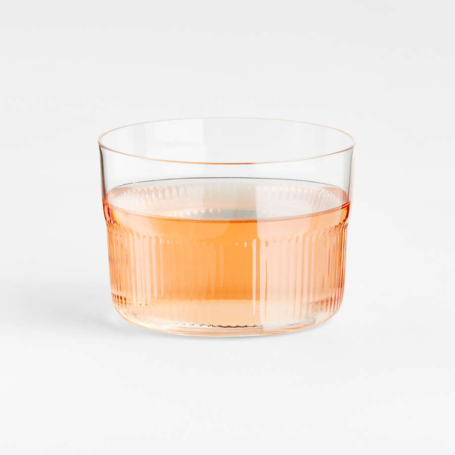 Mid-Ridged Small Drinking Glass
