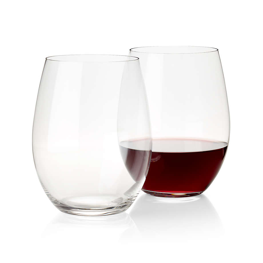 Riedel O Stemless Cabernet/Merlot Wine Glasses, Set of 2