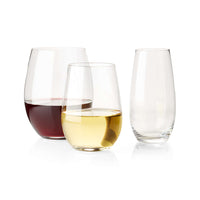 Riedel O Stemless Cabernet/Merlot Wine Glasses, Set of 2