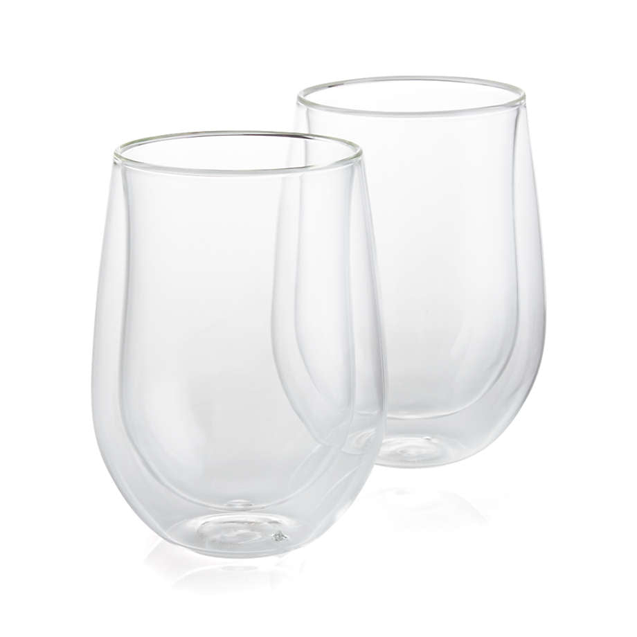 Zwilling Sorrento Double-Wall Red Wine Glasses, Set of 2