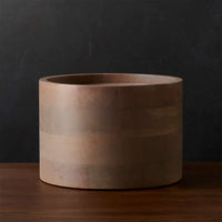 Brooks Grey Wood Drink Dispenser Stand