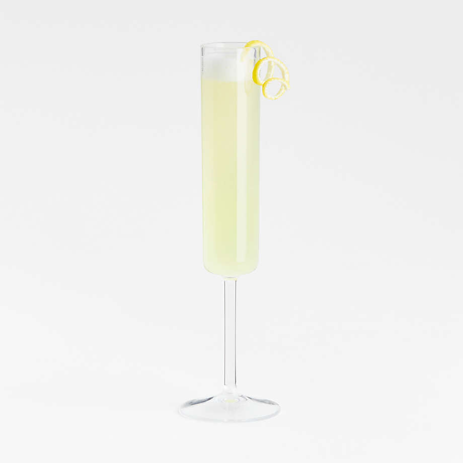 Edge Acrylic Champagne Glass